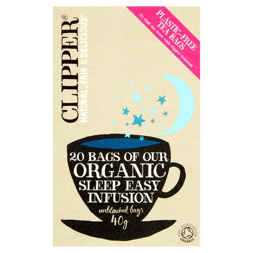 Clipper Organic Sleep Easy Infusion Tea Bags 20 per pack Botiga