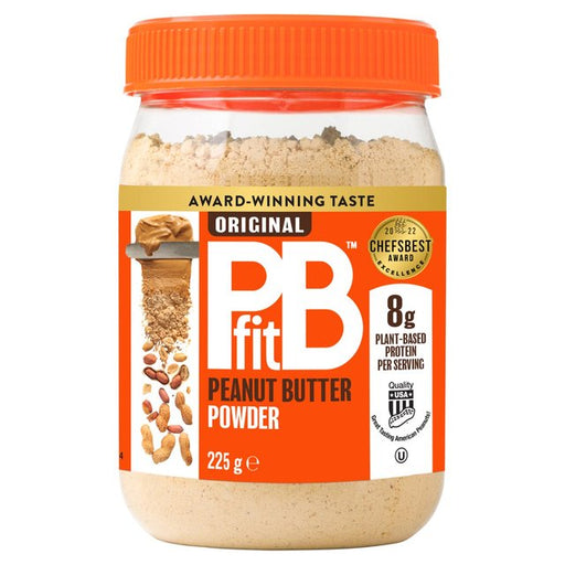 PBfit Peanut Butter Powder - 87% Less Fat and High Protein 225g Botiga