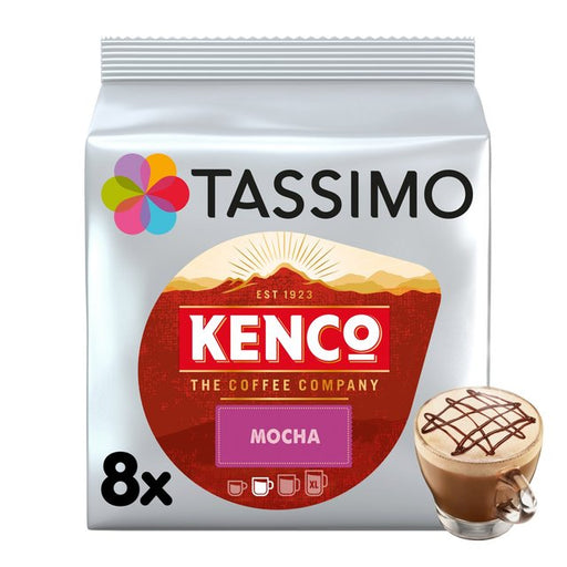 Tassimo Kenco Mocha Coffee Pods 8 per pack Botiga