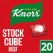 Knorr 20 Beef Stock Cubes 20 x 10g Botiga