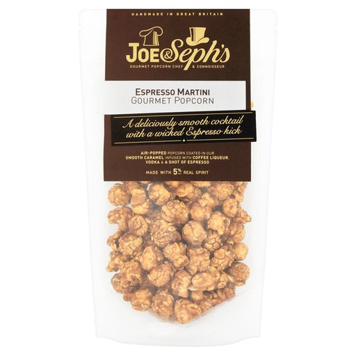Joe & Seph's Popcorn Espresso Martini Popcorn 70g Botiga