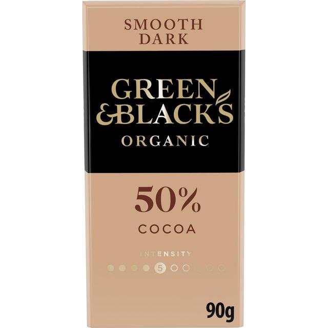 Green & Black's Smooth 50% Dark Chocolate Bar 90g Botiga