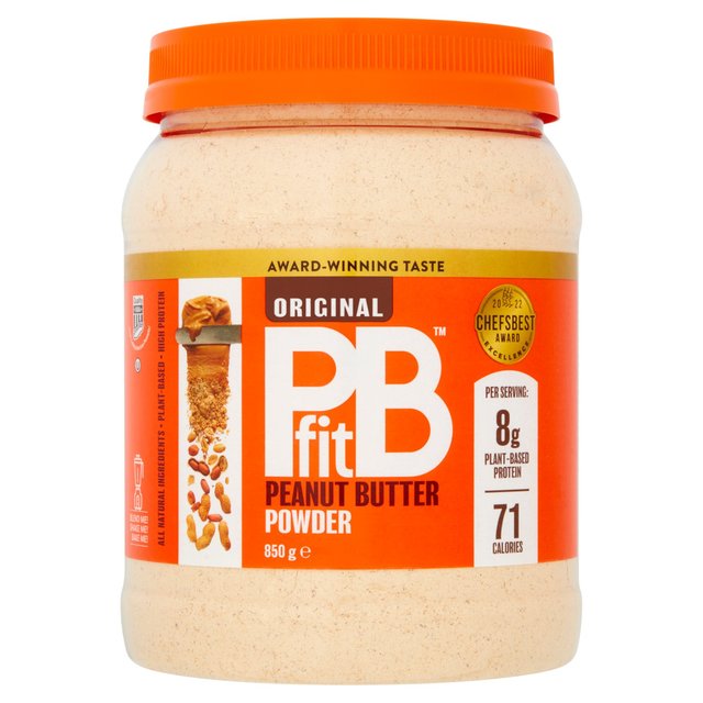 PBfit Peanut Butter Powder - 87% Less Fat and High Protein 850g Botiga