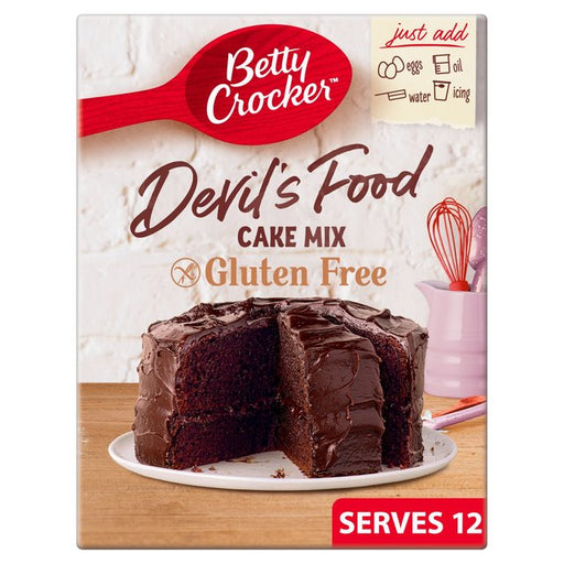 Betty Crocker Gluten Free Devil's Food Chocolate Cake Mix 425g Botiga