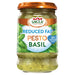 Sacla' Reduced Fat Basil Pesto 190g Botiga