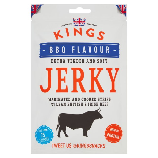 Kings Elite Snacks BBQ Beef Jerky Titan Pack 350g Botiga