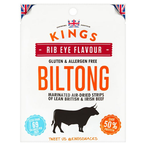Kings Elite Snacks Rib Eye Biltong 25g Botiga