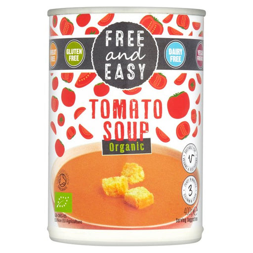 Free & Easy Free From Dairy Free Organic Tomato Soup 400g Botiga