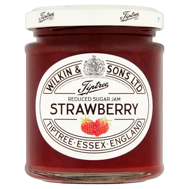 Tiptree Strawberry Reduced Sugar Jam 200g Botiga