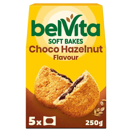 Belvita Choco Hazelnut Soft Bakes Breakfast Biscuits 5 x 40g Botiga