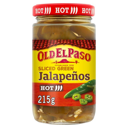 Old El Paso Sliced Green Jalapenos 215g Botiga