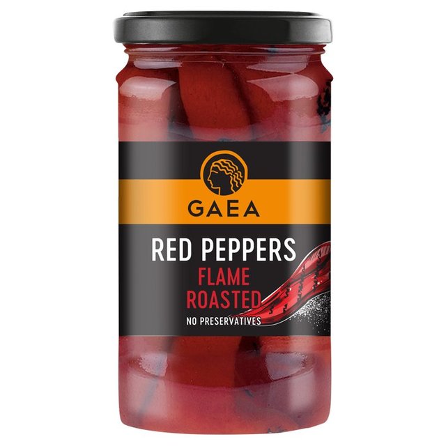 Gaea Red Peppers Flame Roasted 290g Botiga