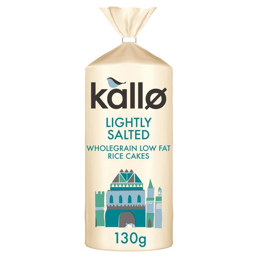 Kallo Lightly Salted Wholegrain Rice Cakes 130g Botiga