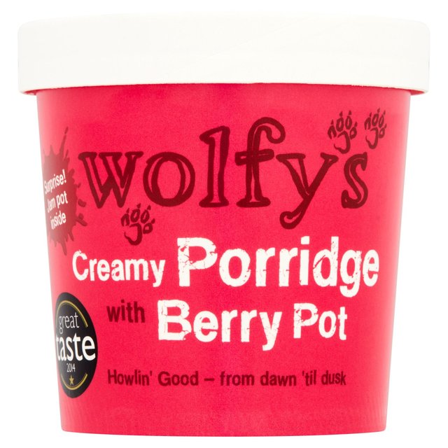 Wolfy's Porridge with Berry Pot 100g Botiga