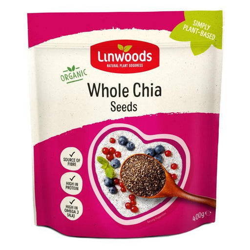 Linwoods Organic Whole Chia Seed 400g Botiga