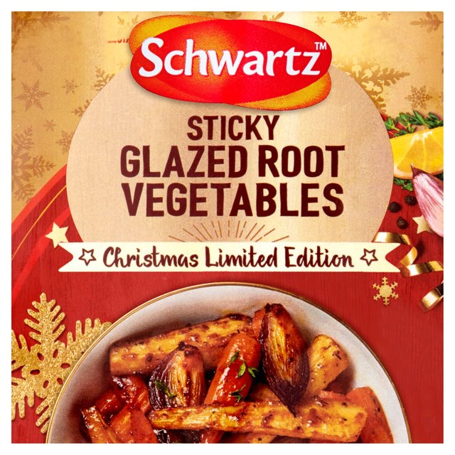 Schwartz Sticky Glazed Root Vegetables Limited Edition 30g Botiga