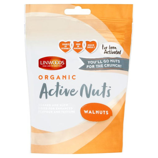 Linwoods Active Organic Walnuts 70g Botiga