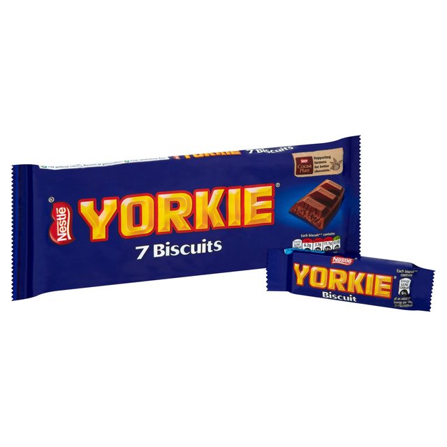 Yorkie Milk Chocolate Biscuit Bar 7 x 24.5g Botiga