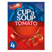 Batchelors Tomato Cup a Soup 4 x 23.3g Botiga