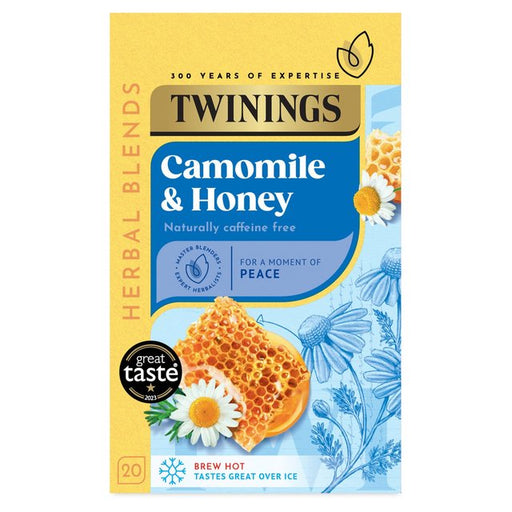 Twinings Camomile & Honey Tea 20 per pack Botiga