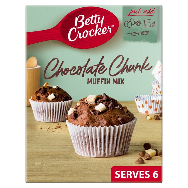 Betty Crocker Chocolate Chunk Muffin Mix 335g Botiga