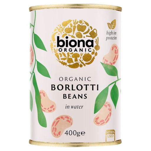 Biona Organic Borlotti Beans 400g Botiga