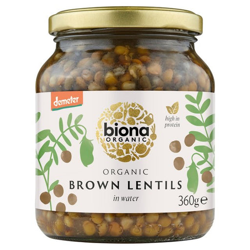 Biona Organic Brown Lentils 360g Botiga