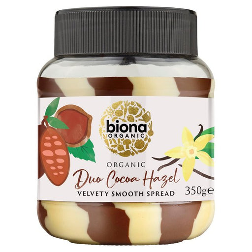 Biona Organic Duo Chocolate Hazelnut Spread 350g Botiga