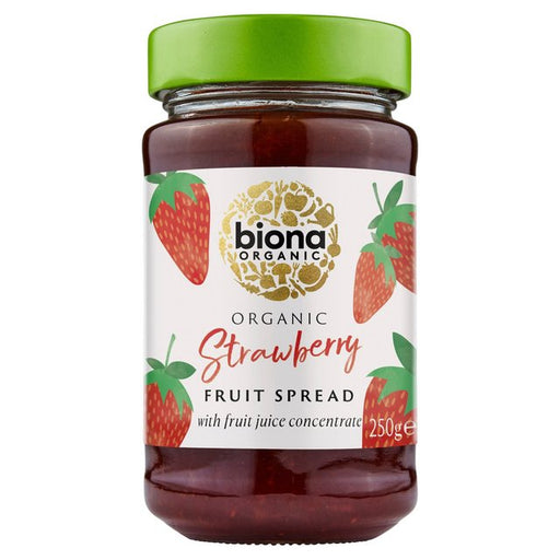 Biona Organic Strawberry Fruit Spread 250g Botiga