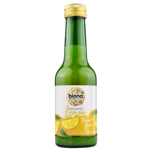 Biona Organic Lemon Juice 200ml Botiga