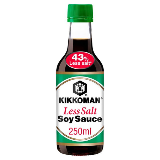 Kikkoman Less Salt Soy Sauce 250ml Botiga