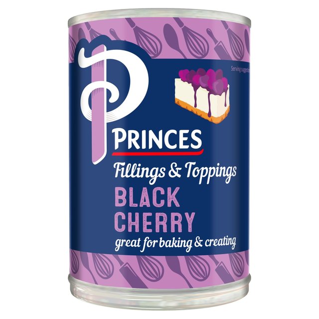 Princes Black Cherry Fruit Filling 410g Botiga