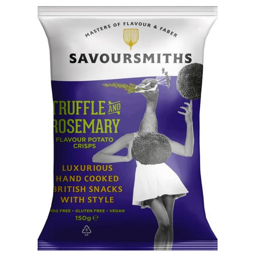 Savoursmiths Truffle & Rosemary Luxury English Potato Crisps 150g Botiga