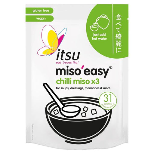 Itsu Miso'easy Chilli Miso 3 x 20g Botiga