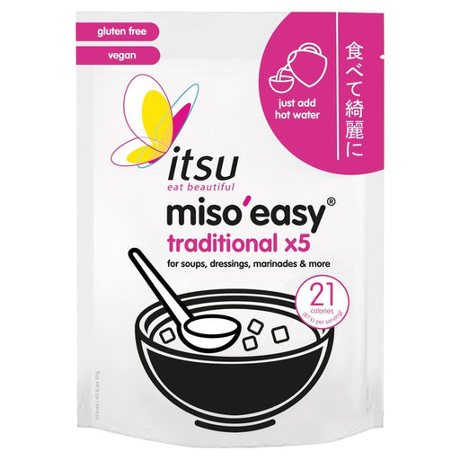 Itsu Miso'easy Traditional Miso 5 x 21g Botiga