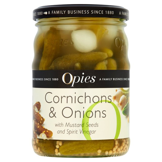 Opies Cornichons & Onions 350g Botiga