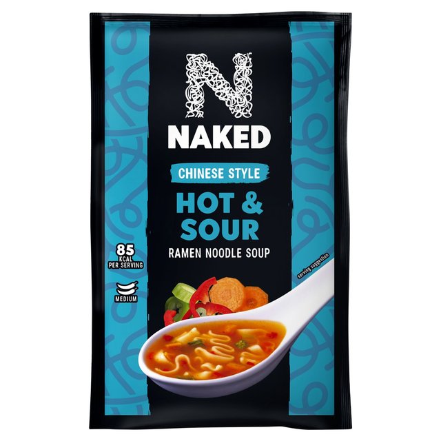 Naked Noodle Ramen Chinese Hot & Sour Soup 25g Botiga