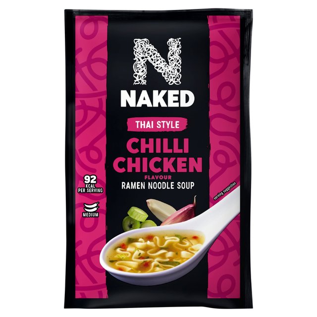 Naked Noodle Ramen Thai Chilli Chicken Soup 25g Botiga