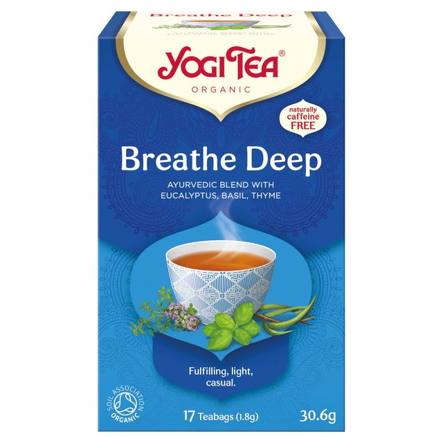 Yogi Tea Organic Breathe Deep Tea Bags 17 per pack Botiga