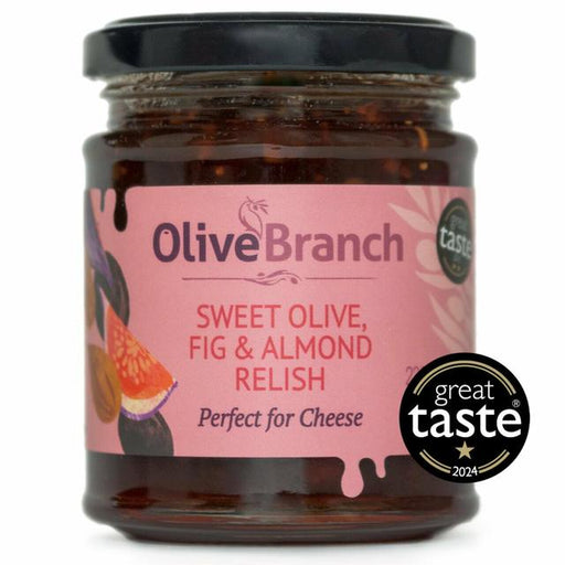 Olive Branch Sweet Olive, Fig & Almond Relish 230g Botiga