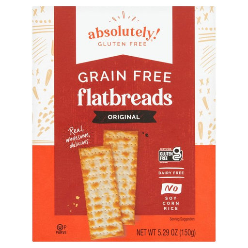 Absolutely Gluten Free Flatbreads Original 150g Botiga