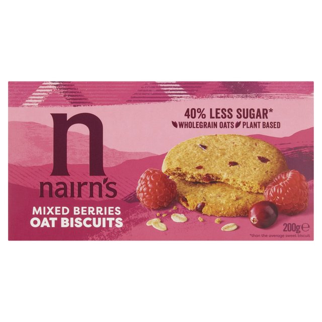 Nairn's Oat Mixed Berries Biscuits 200g Botiga