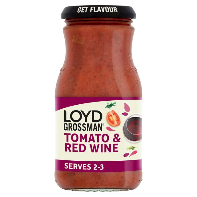 Loyd Grossman Tomato & Red Wine Sauce 350g Botiga