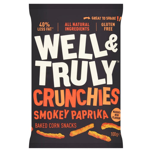 Well & Truly Crunchy Smokey Paprika Sticks 100g Botiga