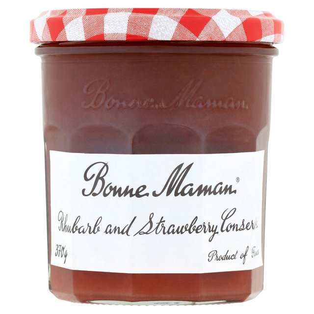 Bonne Maman Strawberry & Rhubarb Conserve 370g Botiga