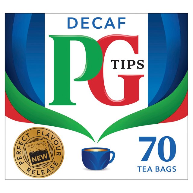 PG Tips The Tasty Decaf Tea Bags 70 per pack Botiga