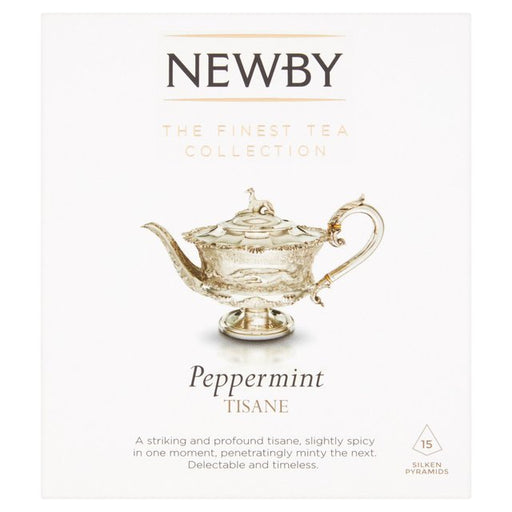 Newby Teas Peppermint Silken Pyramids 15 per pack Botiga