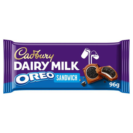 Cadbury Dairy Milk Oreo Sandwich Chocolate Bar 96g Botiga