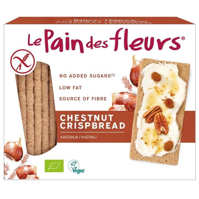 Le Pain des Fleurs Chestnut Crispbread 150g Botiga