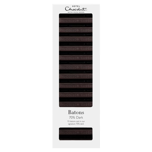 Hotel Chocolat 70% Dark Chocolate Batons 120g Botiga